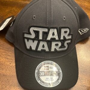 New Era Black Star Wars Cap